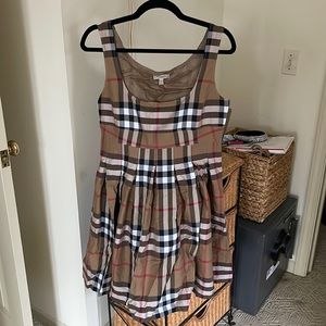 Authentic Vintage Burberry Pleated Dress